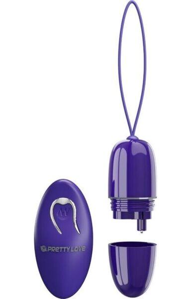 Œuf vibrant Pretty Love Selkie Mini violet, avec télécommande