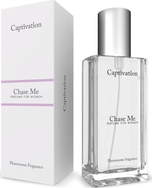 Parfum aux phéromones Captivation Chase Me Woman d'IntimateLine, 30 ml