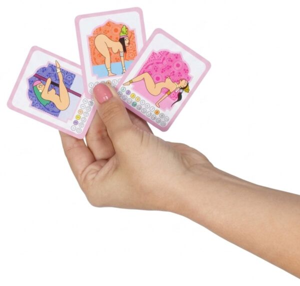 Jeu de cartes Secret Play Kamasutra Play avec ses cartes de positions et son sablier