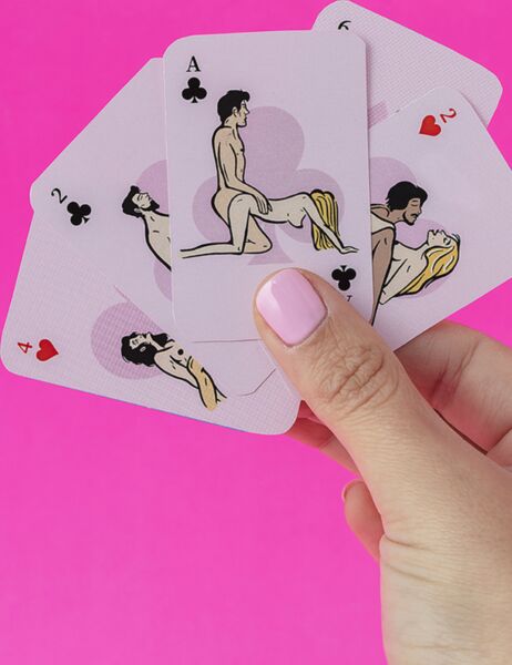 Jeu de cartes érotique Sexitive Mini Poker XXX Edition avec sa boîte