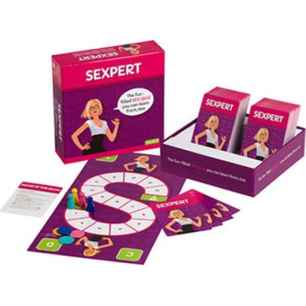 Boîte du jeu de société Tease & Please Sexpert