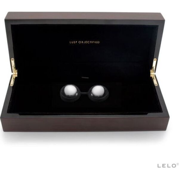 Boules de geisha LELO LUNA Beads Luxe en acier inoxydable