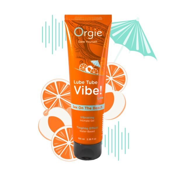 Tube de 100 ml du lubrifiant Orgie Lube Tube Vibe Sex On The Beach