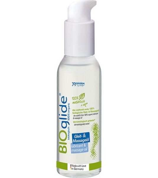 Huile lubrifiante et de massage BIOglide 125 ml de Joydivision