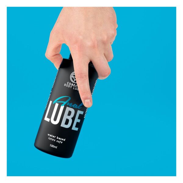 Lubrifiant anal Cobeco 100 ml, à base d'eau et à la texture épaisse