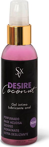 Flacon de 75 ml du lubrifiant Sexitive Desire Coconut au parfum de coco