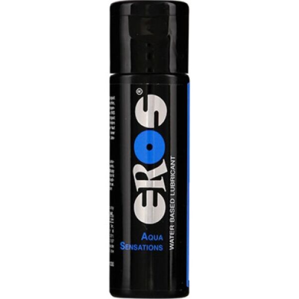 Flacon de 30 ml du lubrifiant à base d'eau Eros Aqua Sensations
