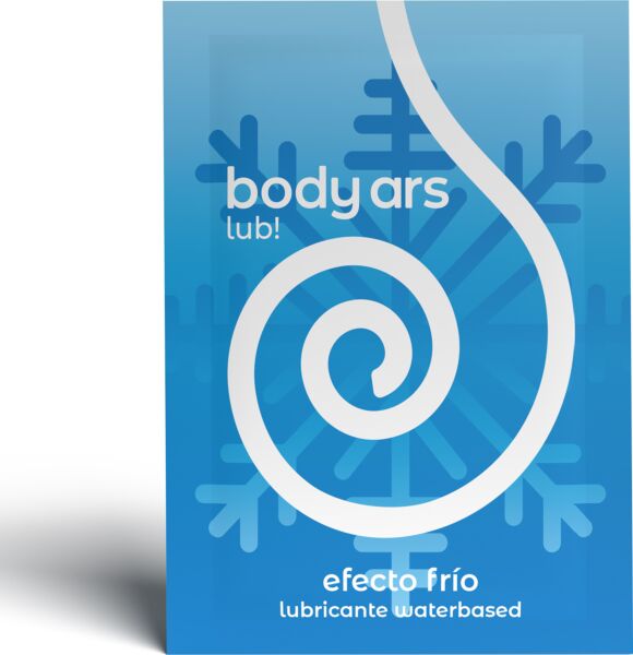 Boîte de 20 sachets monodoses du lubrifiant Body Ars Effet Froid