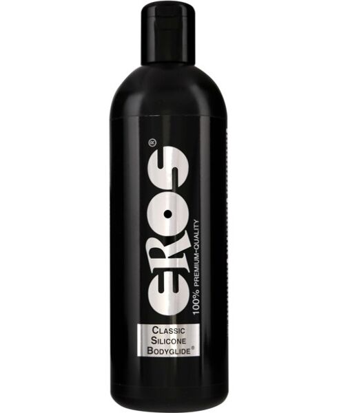 Lubrifiant silicone Eros Classic Silicone Bodyglide dans son flacon