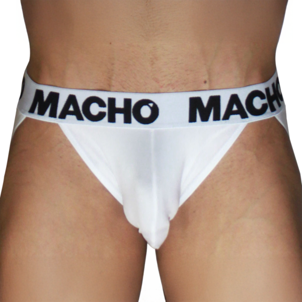Jockstrap Macho Underwear MX29BL avec ses doubles bandes arrière