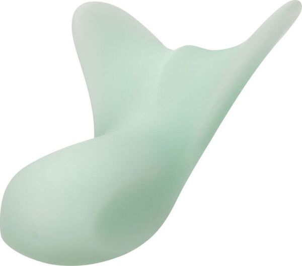 Vibromasseur clitoridien CalExotics Pacifica Tahiti en silicone transparent vert