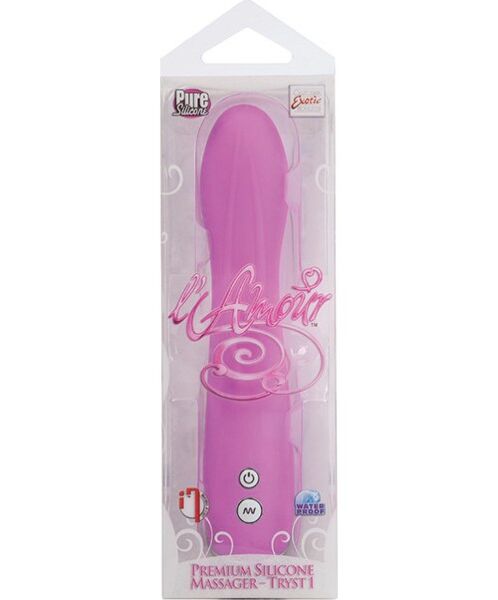 Vibromasseur CalExotics Tryst 1 de la collection L'Amour, en rose