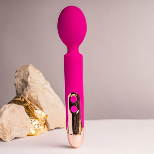 Vibromasseur wand Rocks-Off Oriel Wand avec tête flexible en silicone