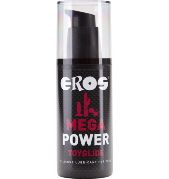 Flacon pompe du lubrifiant à base de silicone Eros Mega Power Toyglide 125 ml