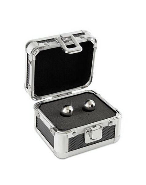 Boules de geisha Ben Wa en métal Pipedream Metal Worx Ben Wa Small