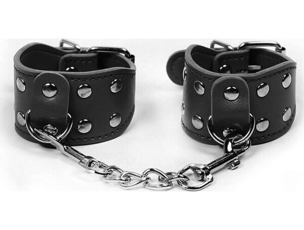 Menottes OHMAMA Fetish Mini Wrist Restraints pour les poignets, avec fermeture à agrafes