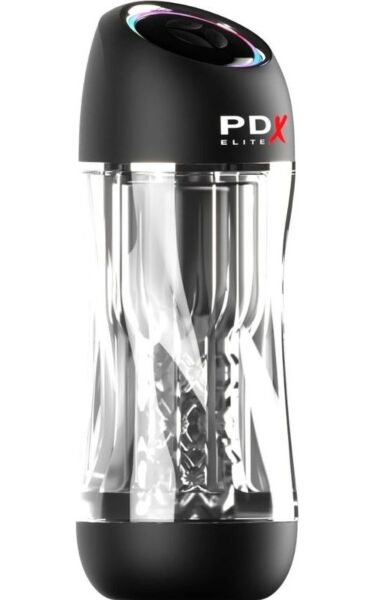 Masturbateur automatique PDX Elite Viewtube Pro avec sa gaine transparente