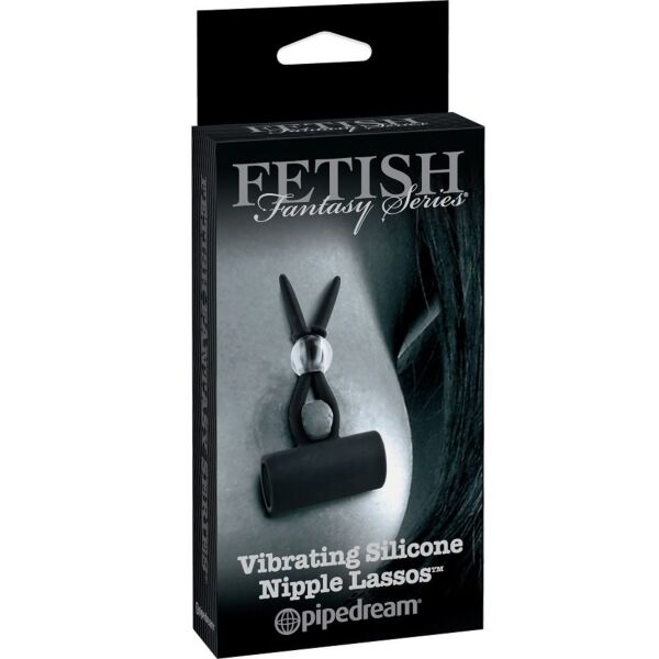 Pinces à tétons vibrantes Pipedream Fetish Fantasy en silicone