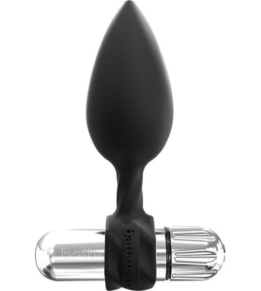 Coffret de plugs anaux Bathmate Anal Training Plugs Vibe avec pointe conique, anneau et mini-vibromasseur Vibe