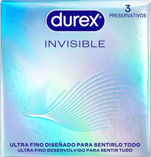 Boîte de préservatifs Durex Invisible ultra fins