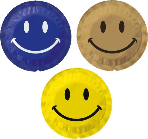 Boîte de 12 préservatifs Exs Smiley