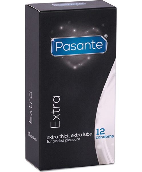 Boîte de 12 préservatifs Pasante Extra Safe