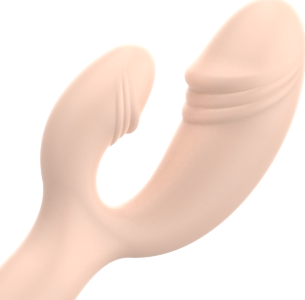 Vibromasseur OHMAMA Classic avec stimulateur du point G et stimulateur clitoridien