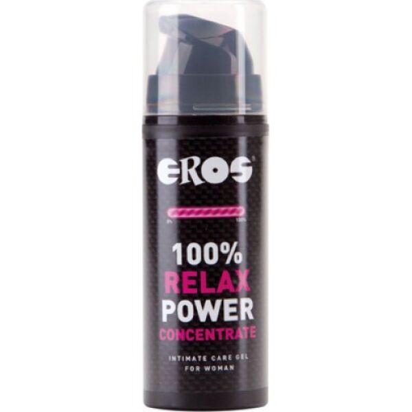 Flacon-pompe d'Eros Relax 100% Power Concentrate Woman