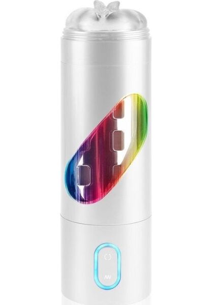 Masturbateur masculin Extreme Toyz Roto Bator de Pipedream, avec son tube transparent