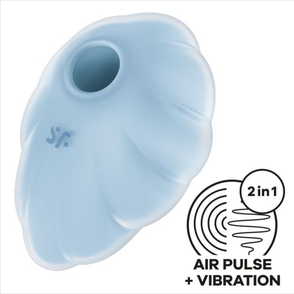 Stimulateur clitoridien à succion Satisfyer Cloud Dancer, avec sa forme de nuage transparent