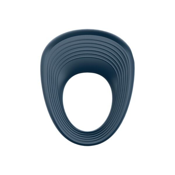 Anneau vibrant Satisfyer Power Ring bleu foncé