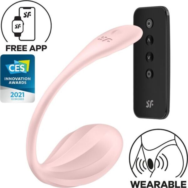 Vibromasseur point G Satisfyer Ribbed Petal