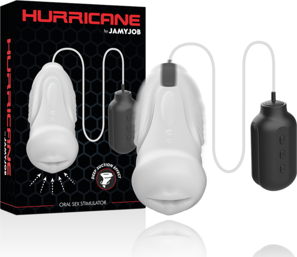 Masturbateur Jamyjob Hurricane avec entrée en forme de bouche