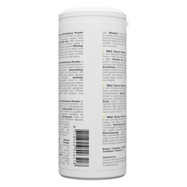 Flacon de talc Cobeco Male Talcum Powder de 150 g