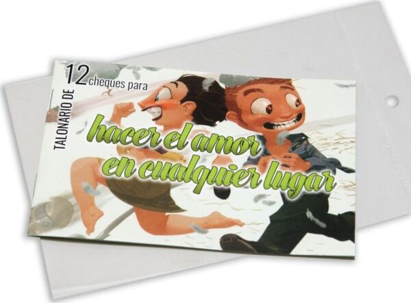 Carnet Diablo Picante Hacer el amor en cualquier lugar, avec ses chèques