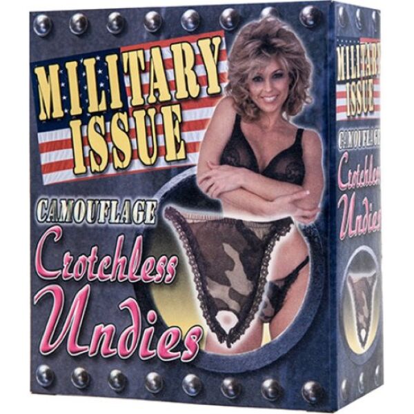 String femme Militar de Pipedream