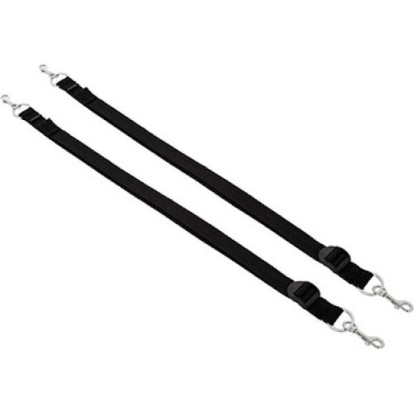 Sangles d'attache Sportsheets Tethers, de couleur noire