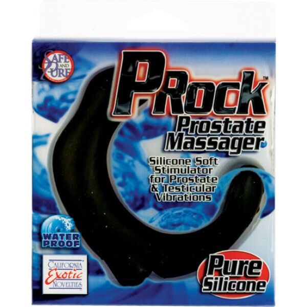 Masseur de prostate Dr. Joel Kaplan P-Rock de CalExotics, de couleur noire