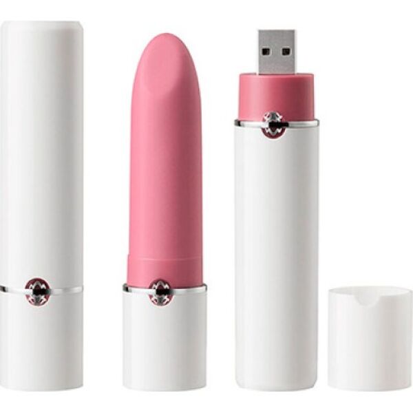Vibromasseur Magic Motion Lotos en forme de rouge à lèvres