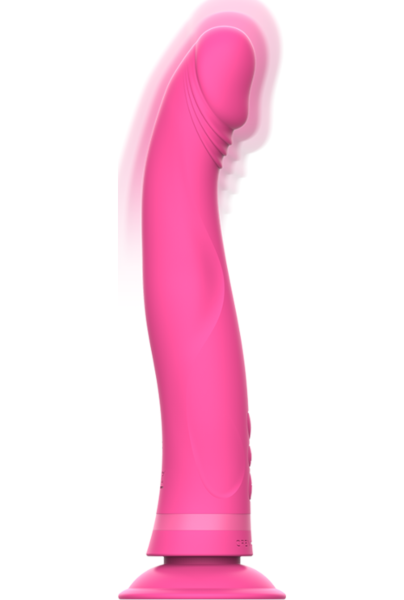 Gode vibrant Intense Michelangelo en forme de pénis avec base à ventouse