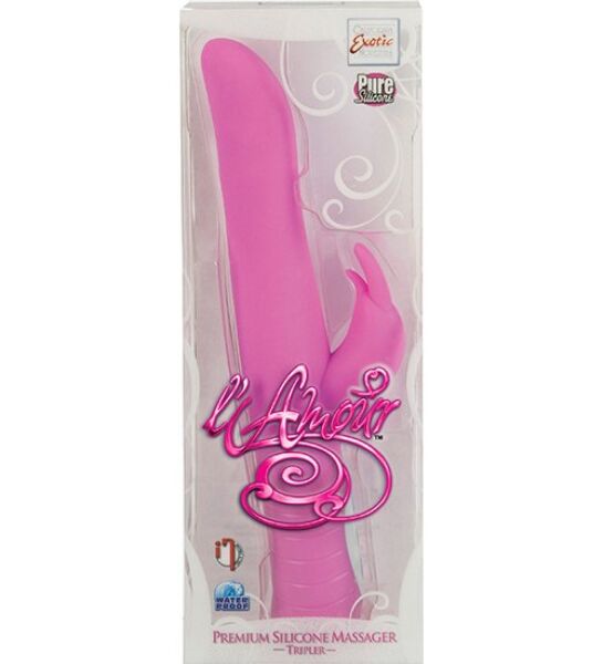 Vibromasseur rabbit Calexotics L'Amour Tripler