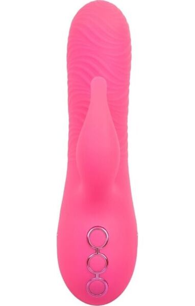 Vibromasseur rabbit CalExotics California Dreaming Sacramento Sweetie en rose