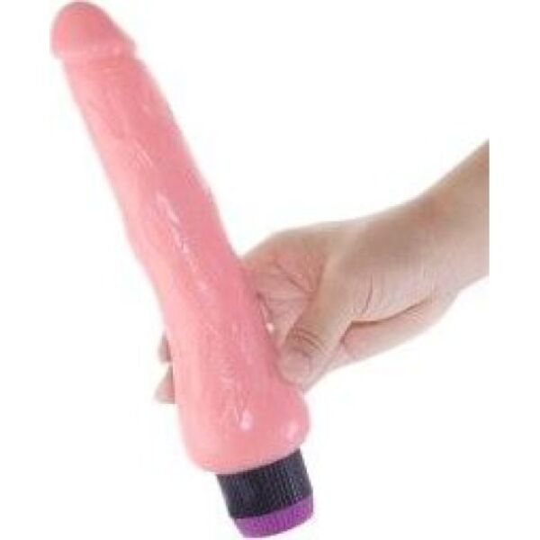 Vibromasseur réaliste Baile de 19 cm, avec gland et veines marqués
