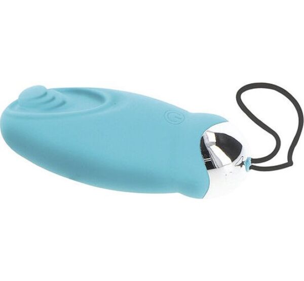 Œuf vibrant ToyJoy I'm So Egg-cited bleu avec sa télécommande