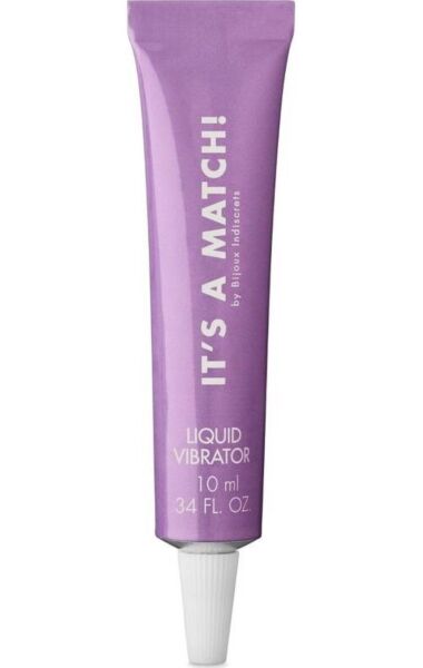 Tube de 10 ml du vibromasseur liquide Bijoux Indiscrets It's a Match!