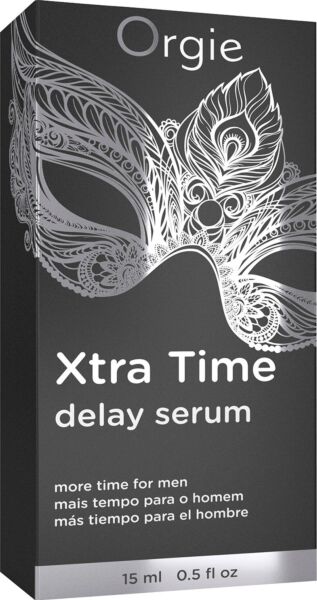 Flacon du sérum retardant Orgie Xtra Time 15 ml