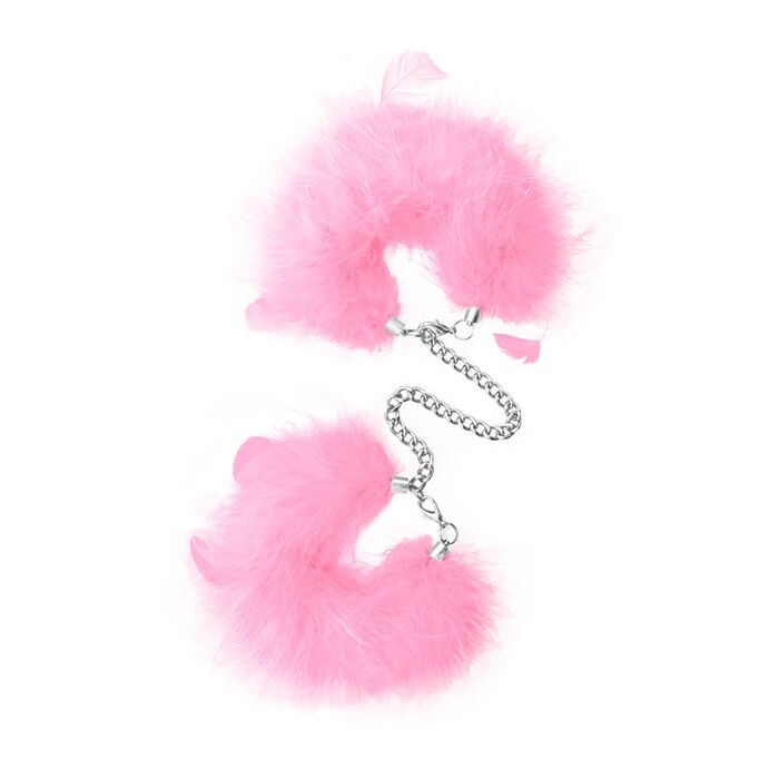 Feather Cuffs Pink Feather Cuffs Pink