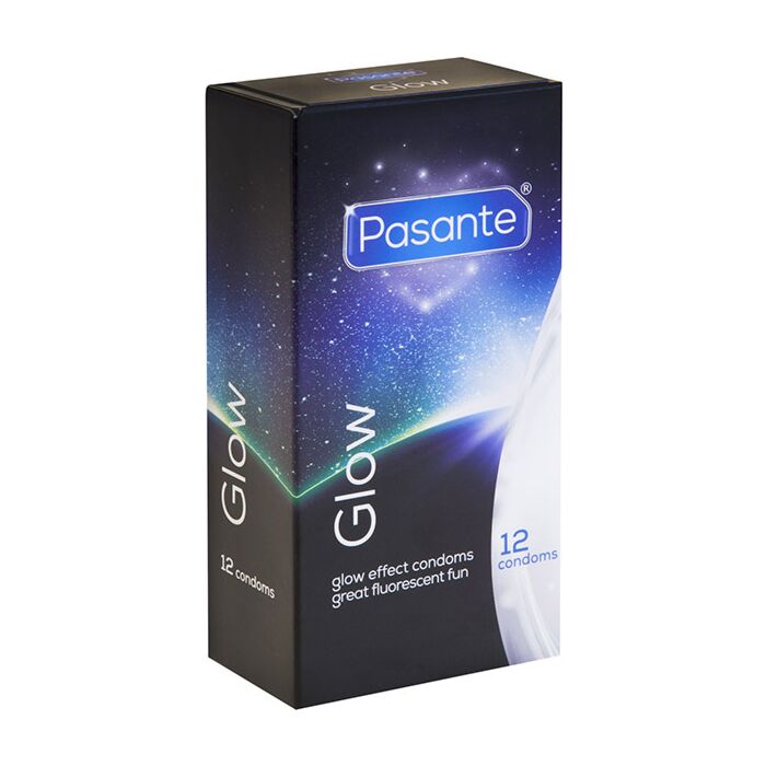 Préservatifs PASANTE Glow 12 unités