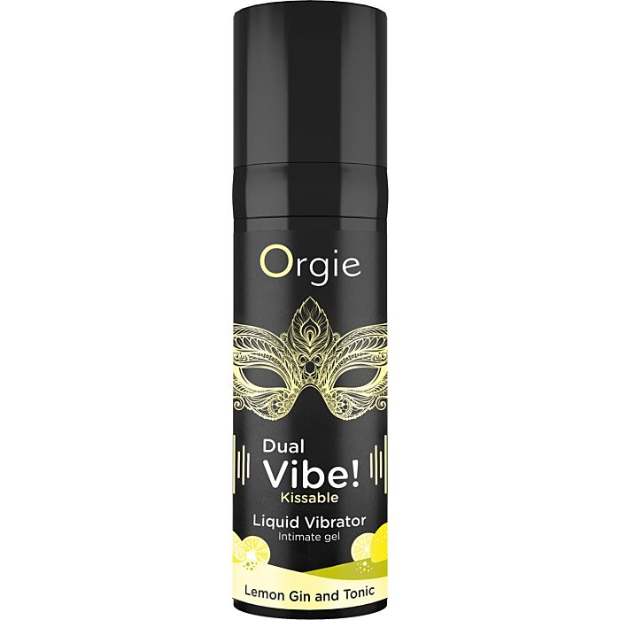 Gel stimulant Orgie Dual Vibe Lemon Gin & Tonic Gel stimulant Orgie Dual Vibe Lemon Gin & Tonic