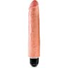 King cock 10 vibrador stiffy flesh